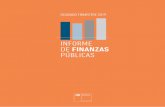 INFORME DE FINANZAS PÚBLICAS...INFORME DE FINANZAS PÚBLICAS SEGUNDO TRIMESTRE 2019 2 DIRECCIÓN DE PRESUPUESTOS INTRODUCCIÓN Como fue anunciado en el Informe de Finanzas Públicas