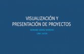 VISUALIZACIÓN Y PRESENTACIÓN DE PROYECTOSumh2151.edu.umh.es/wp-content/uploads/sites/905/2013/02/Clases... · CONTENIDO ASIGNATURA • Definición del tipo del proyecto • Documentación