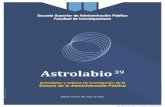Astrolabio - ESAP Escuela Superior de Administración Pública · colombianos. Se hizo uso de la técnica estadística de Análisis en Componentes Principales (ACP) para determinar