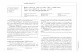 Notas clínicas - Universitat de Barcelona - Homehipomielinización de sustancia blanca y probables alteracio-nes de la migración neuronal. A los 3 años comenzó a pre-sentar crisis