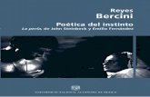 Poética del instinto - UNAM · 2017-05-18 · ción entre el novelista John Steinbeck y el cineasta Emilio El Indio Fer-nández, la consideración sobre una poética que he llamado