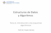 Estructuras de Datos y Algoritmos - Academia Cartagena99 · Estructuras de Datos y Algoritmos Tema 6. ... sobre todo porque los algoritmos son sencillos; su uso es muy frecuente.