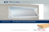 Herraje para ventanas Basculantes - Procomsa · 2018-06-06 · Grosor de hoja 56 mm. Basculante Unitas 7 Bo. ... de rebajo con junta mm Diametro de reba-jo FFD mm Anchura de basti-dor