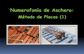 Método de Placas (1) - Sergio Ascherosergioaschero.com.ar/descarga/numerofonia/Metodo de Placas 1.pdf · dedo (o plectro) en la guitarra, un martillo en el piano, un arco en el violín,