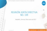 REUNIÓN JUNTA DIRECTIVA NO. 139RETOS ENERGÉTICOS EMPRESARIALES (2/4) Reunión No. 139 de la Junta Directiva de CIDET Julio 28, 2017 33 DIRECCIÓN INNOVACIÓN Etapa 1: Presentación