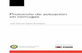 Protocolo de actuación en verrugas - Isdinstatic.isdin.com/pdf/verrutop/protocolo-de-actuacion-verrugas.pdf · Protocolo de actuación en verrugas José Manuel Ogalla Rodríguez