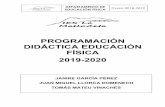 PROGRAMACIÓN DIDÁCTICA EDUCACIÓN FÍSICA 2019-2020ieslamalladeta.edu.gva.es/joomla/images/documents/... · 2019-11-12 · departamento de educaciÓn fÍsica curso 2018-2019 programaciÓn