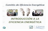 Comités de Eficiencia Energéticaestadisticas.cne.gob.sv/wp-content/uploads/2017/09/introduccin-a-la-eficiencia... · Ejemplo de Eficiencia Energética Ubicación Potencia Total