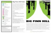 Indicaciones del mapa Big Finn Hill Park...“Big Finn Hill Park es un oasis de madera de 220 acres cerca de Juanita Drive. Al este de la carretera, el parque ofrece canchas de soccer