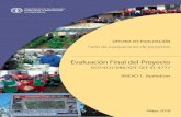 Evaluación Final del · PDF file 2019-02-26 · serie de evaluaciÓn de proyectos evaluación final del proyecto gcp/ecu/086/gff gef id: 4777 anexo 1. apéndices organizaciÓn de
