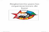 Reglamento para las organizaciones de baseConocimiento de la Historia de Cuba y de la localidad. Reglamento CS2 final.indd 6 01/01/2002 0:59:26. Reglamento para las organizaciones