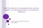 Presentación de PowerPoint · 2018-09-10 · Incidencia de la pobreza LIMTIP versus pobreza oficial en el total de hogares Fuente: MIDES en base a EUT 2013, INE POBREZA DE TIEMPO
