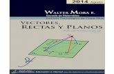 Walter Mora F....La norma deﬁne la longitud de un vector desde el punto de vista de la geometría euclideana Deﬁnición 1.5 (Norma). Consideremos el vector # v ˘(v1,v2,v3) 2R3.