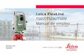 Leica FlexLine - ABRECO · 2018-06-01 · Introducción FlexLine, 2 Introducción Adquisición Le felicitamos por la adquisición de un instrumento FlexLine. Este manual incluye,