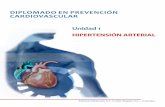 DIPLOMADO EN PREVENCIÓN CARDIOVASCULAR Unidad 1cursosiladiba.com/curso/diplomado/hipertension/tratamiento_hta.pdf · la frecuencia cardiaca, y las presiones arteriales sistólica