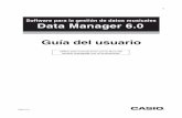 Software para la gestión de datos musicales Data Manager 6 · Software para la gestión de datos musicales Data Manager 6.0 DM6-S-1A ... † Data Manager no funcionará correctamente