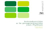 ntroducción - Universidad Nacional de Tucumán · Andrés Marzal/ sabel Gracia - SBN: 978-84-692-5869-9 4 ntroducción a la programación con Python - UJ entorno de programaci´on