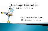 7 al 10 de Abril de 2016 - CBHP · Daniel Muñoz 2183 esq. Juan Paullier. Piso de Parquet Medidas 16 x 32 mts. ... el competidor más 4 patinadores calentando en círculos y el ...