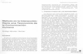 Matices en la Interacción: Hacia una Taxonomía de …mingaonline.uach.cl/pdf/racs/n3/Art02.pdfMatices en la Interacción: Haca una Taxonomia.., éstas, la de Berelson y Stainer quienes