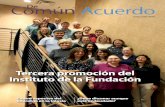 Tercera promoción del Instituto de la Fundacióndecomunacuerdo.org/web/wp-content/uploads/2015/07/04... · 2015-07-20 · Junio-Julio 2015 3. Tercera promoción del Instituto . de