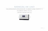 MANUAL DE USO - MONSOLAR.com...Diseño del cargador de batería inteligente para optimizar el funcionamiento de la batería. Función de inicio en frío. Arquitectura básica del sistema