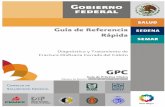 Guía de Referencia Rápida - Universidad de Guadalajaracvsp.cucs.udg.mx/guias/TODAS/IMSS_266_10_FRACTURA... · • Fracturas diafisarias de trazo simple (22 A1 de AO) con desplazamiento