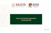 Proceso de Integración Programático Presupuestal 2020appdgpyp.salud.gob.mx/appdgpyp/presentaciones/2020/CCINSyHAE.pdf · el SWIPPSS (etapa II del PAT), recursos fiscales y propios