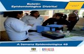 Boletín - saludcapital.gov.co · 1.1 Parálisis Flácida Aguda (PFA) Hasta la semana epidemiológica 48 de 2015 se han notificado al Sivigila 6 casos probables de parálisis flácida