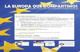 LA EUROPA QUE COMPARTIMOS - ua · : bas electric și sax bariton, nume de referinţă al jazz-rockului din anii 80 încoace. Stilul trupei O fuziune spectaculoasă și originala între
