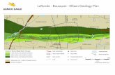 PowerPoint Presentation...AGNICO EAGLE LaRonde - Kewagama group Pit# — quet Bousqu Lake Imau fault Bousquet - Ellison Geology Plan S 349 OOOmN S 348 000m Cadillac S 347 OOOmN