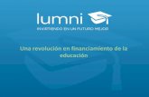 Una revolución en financiamiento de la educación · Una revolución en financiamiento de la educación. 4 Inversionistas Fondos Alumnos Revolucionamos el financiamiento de la educación