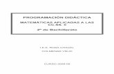 BACH 2. PROGRAMACI.N DE MATEM.TICAS APLICADAS A LAS …ficus.pntic.mec.es/fheb0005/Hojas_varias/PROGRAMACION2008-09.pdf · programaciÓn didÁctica matemÁticas aplicadas a las cc.ss.