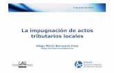 La impugnación de actos tributarios locales - GTT · Administrativo Municipal del Ayuntamiento de Madrid Plazo de interposición. 1. La reclamación se interpondrá dentro del plazo