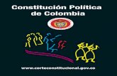 Constitución Política de Colombia...CONSTITUCIÓN POLÍTICA COLOMBIA 9 RELACIÓN DE LOS ACTOS LEGISLATIVOS EXPEDIDOS DESDE 1992 A 2015 Consecutivo Norma Fuente Título 1 Acto Legislativo