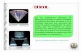 Presentación de PowerPoint de Mol.pdf · Mediante diversos experimentos científicos se ha determinado que el número de átomos que hay en 12g de 12C es 6.0221367 ·1023 Este número