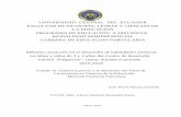 UNIVERSIDAD CENTRAL DEL ECUADOR PROGRAMA DE EDUCACIÓN A DISTANCIA CARRERA DE ... · 2016-10-03 · FACULTAD DE FILOSOFÍA, LETRAS Y CIENCIAS DE LA EDUCACIÓN PROGRAMA DE EDUCACIÓN