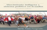 Movimiento indígena y sistema político en Ecuadordspace.ups.edu.ec/bitstream/123456789/6131/1/Movimiento indigena y... · 4.2 Crisis del Sistema Político y respuesta social ...