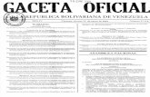 portal.sencamer.gob.veportal.sencamer.gob.ve/SisATC/Metrologia/GacetaN37118.pdf · 2015-01-27 · 1 5 ENE 2001 GACETA OFICIÅL A REPUBLICA BOLIVARIANA DE VENEZUELA MES IV SUMARIO