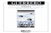 Guerrero : datos por ejido y comunidad agrariainternet.contenidos.inegi.org.mx/contenidos/productos/...y Vivienda, 1990, y un directorio de ejidos y comuni- dades agrarias lo m£s