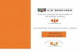 Memoria anual 2018 - La Molina · Memoria Anual 2018- UIFEP 1. INFORMACIÓN GENERAL 1.1. Creación de la UIFEP La UIFEP, creada con Resolución Nº 0274-2015/FEP, tiene como base: