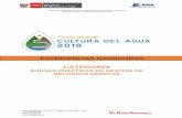CATEGORÍAaplicaciones01.ana.gob.pe/premio/documents/Experiencias... · 2018-12-14 · San Antonio de Huarochiri/Praderas de Media Luna (Jicamarca) Este proyecto busca implementar