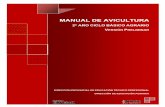 MANUAL DE AVICULTURAeacs.edu.ar/wp-content/uploads/2012/05/MANUAL-DE... · 2012-05-31 · Manual de Avicultura como bibliografía. Respecto a la modalidad de desarrollo de los contenidos,