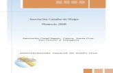 MEMORIA - asocanalesmaipo.clasocanalesmaipo.cl/wp-content/uploads/2015/07/memoria_2008.pdfproyectos y obras, tales como diseño y ejecución de obras de riego y revisión e inspección