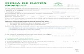 FICHA DE DATOS · 2010-06-17 · Selección del punto de muestreo para el análisis del agua. Para seleccionar el punto de muestreo es conveniente tener en cuenta lo siguiente: •