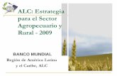 ALC: Estrategia para el Sector Agropecuario y Rural - 2009 · MNA S. Asia SSA. Distribución inequitativa de la tierra (Casos: Argentina, Paraguay, Peru and Venezuela) Mexico Peru
