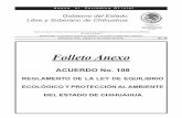 Folleto Anexo - congresochihuahua2.gob.mxDEL ESTADO DE CHIHUAHUA Registrado como Artículo de segunda Clase de fecha 2 de Noviembre de 1927. 2_____ ANEXO AL PERîDICO OFICIAL S bado