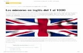 › wp-content › uploads › 2019 › 11 › ... · Los números en inglés del 1 al 10002020-02-14 · Inicio » Idiomas » Inglés » Los números en inglés del 1 al 1000 Los