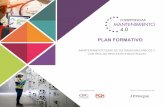 PLAN FORMATIVO - Consejo de Competencias Mantenimiento 4.0 · 2019-02-07 · módulo en específico o como evaluación final del plan formativo, aplicando listas de cotejo, rúbricas,