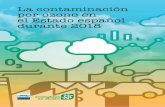 La contaminación por ozono en el Estado español durante 2018 · 2018-10-16 · 6 La contaminación por ozono en España durante 2018 Resumen de los principales resultados del informe