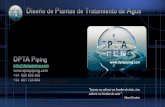 Diseño de plantas tratamiento de agua - DPTA PIPING · Diseño de una planta potabilizadora, diseño 3D, elaboración de diagramas de flujo e instrumentación, elaboración de planos